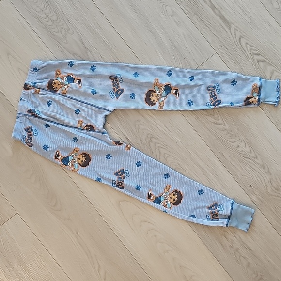 Y2K 2007 Go Diego Go Matching Thermal Pajama Set, size 6 - Picture 14 of 14